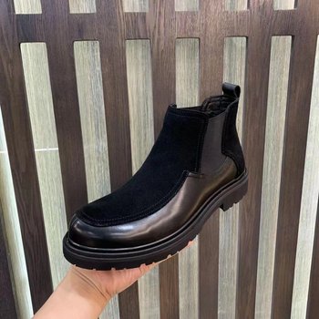 Casual chelsea 2022 autumn and winter short boots cowhide