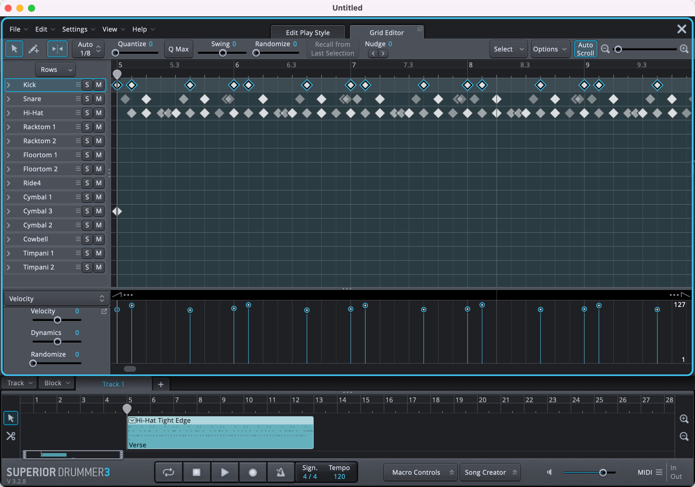 Аналоговый синтезатор 超级鼓手superior drummer 3完整版打击乐vst插件音源音色win/mac 1