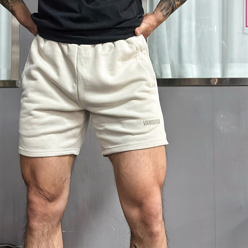 Vanquish Essential Men's Pure Cotton Summer Breathable Sports Shorts Training Running Fitness 4-Point Pants