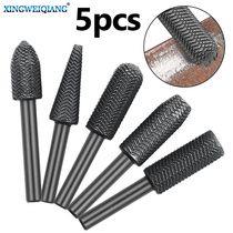 5 pieces of rotating steel filing Alien filing soft metal polished burr chambering embossing steel filing electric grinding grinding head