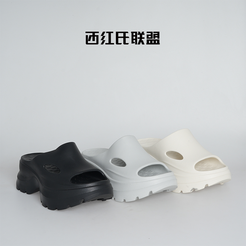 Xihong Alliance 2026 New Eva Thick-Soled Flip-Flops, Lightweight Summer Height-Increasing Outdoor Lazy Beach Sandals Xihong Alliance 2026 New Eva Thick-Soled Flip-Flops, Lightweight Summer Height-Increasing Outdoor Lazy Beach Sandals