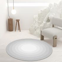 Round Carpet Minimalist Living-room Tea Table Bedroom Bedside Pure Color Gradient Home Teens hanging basket Chair ground mat