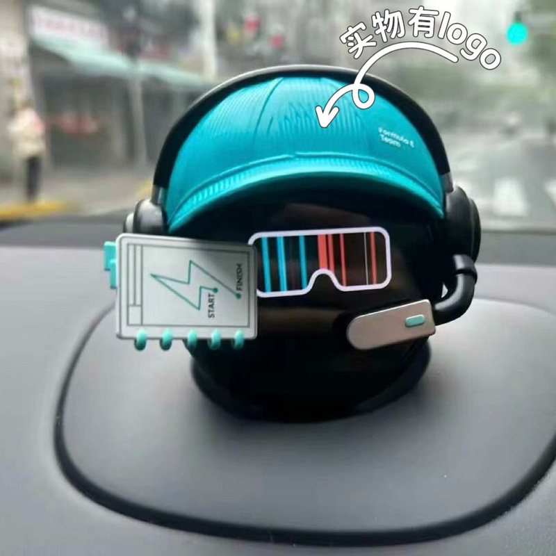 Nio Nomu Hat Navigator Driver Champion Driver Nomi Moss Robot Headwear Helmet Decoration Modification