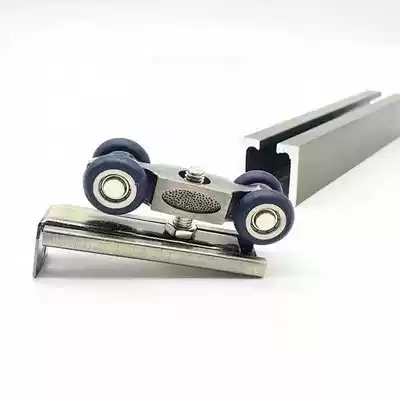 Boutique silent wooden sliding door zinc alloy 4 wheel hanging wheel sliding door balcony door sliding door hanging door hanging door hanging wheel wheel