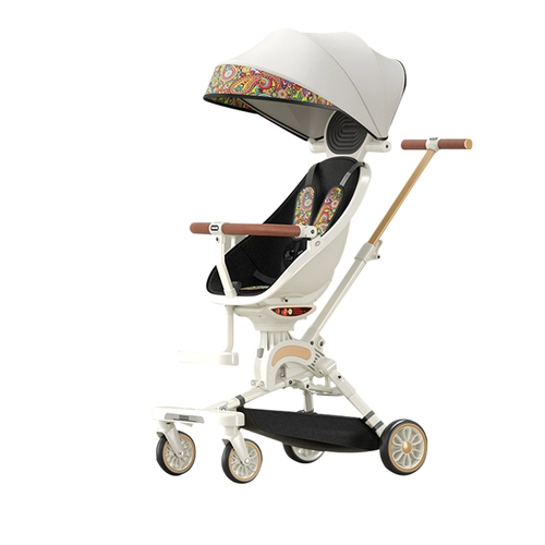 Складная детская коляска для выхода на улицу с сидением, можно сидеть и лежать