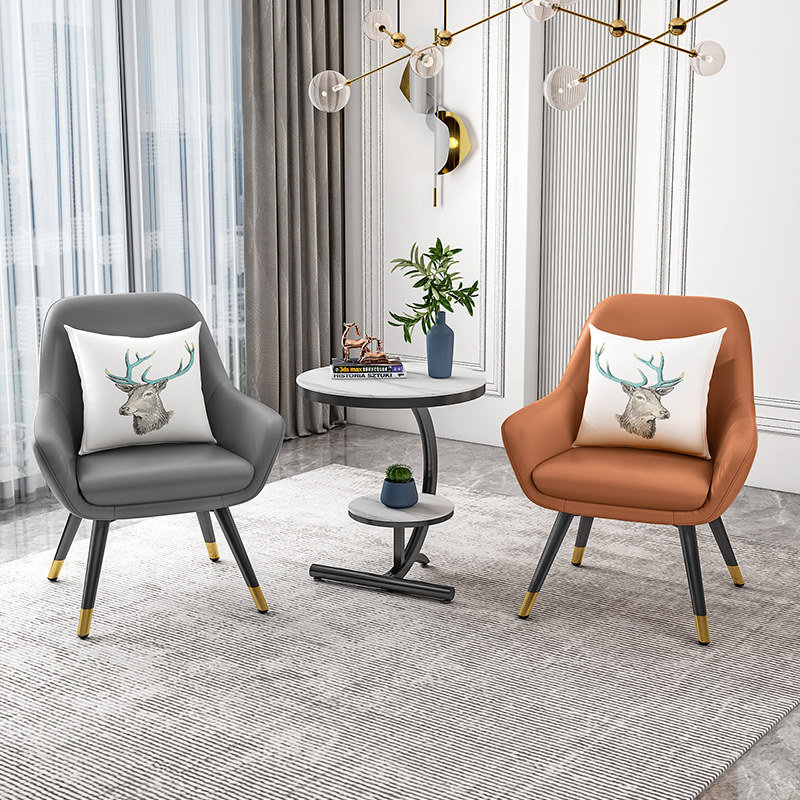 Balcony small table and chairs light and luxurious table two chairs combined outdoor leisure mesh red small tea table Three sets of small family ideas