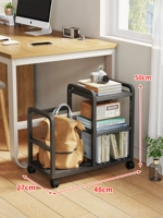 Трехслойная черная рама и колеса с черной доской с