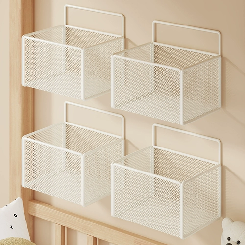 Настенная стойка для общежития, хорошие вещи, прикроватная тумбочка для общежития, подвесная корзина без перфорации, студенческая верхняя койка, настенная подвеска для хранения артефакта