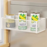 Полка для банок для приправ, кухонная настенная подвесная полка, магнитная настенная подвесная полка для хранения на холодильнике, боковая подвесная полка для холодильника, полка для хранения приправ