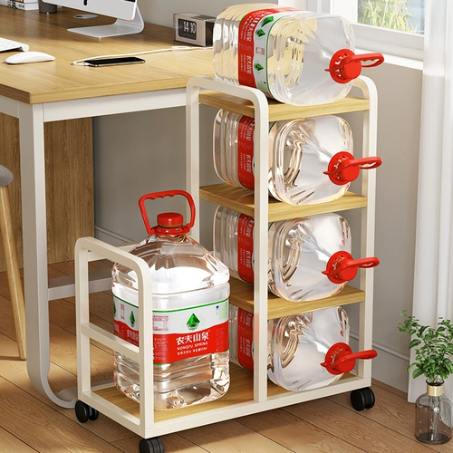 Тележка, чтение, книжный шкаф, простая многослойная система хранения для домашнего использования, книжная полка