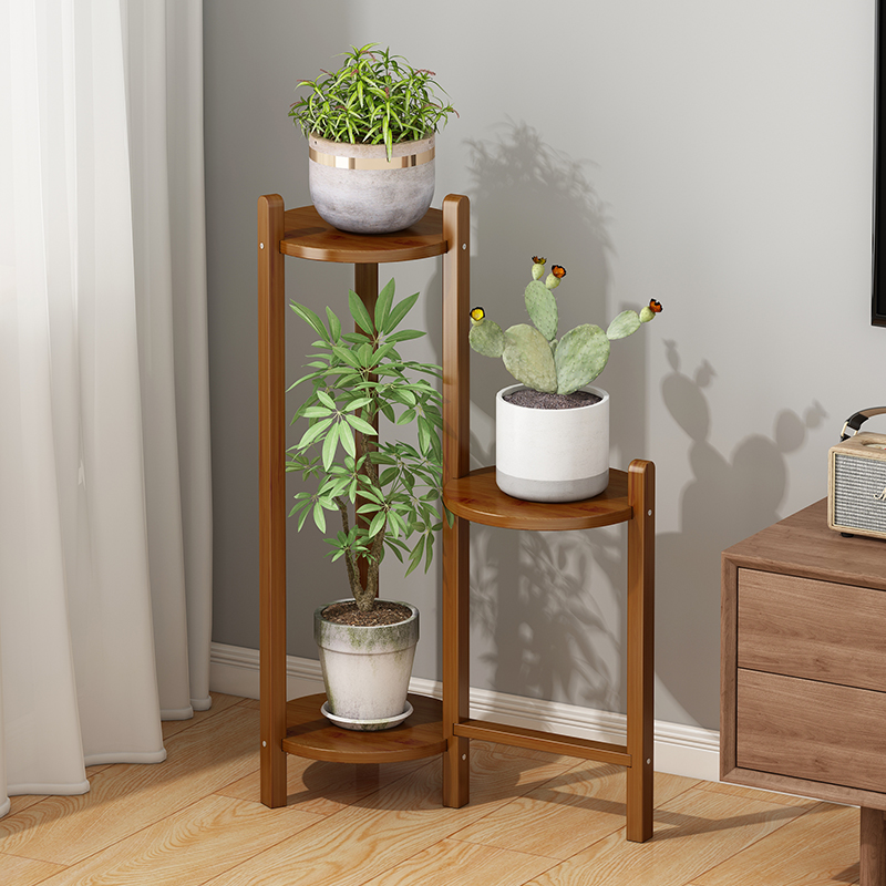 Flower shelf Living Room floor indoor balcony green carrot pot frame Simply modern multilayer shelf