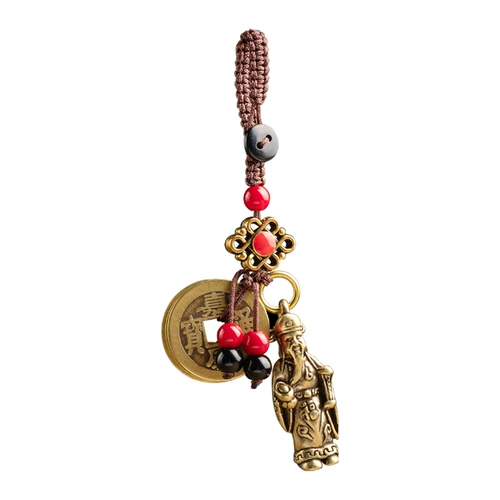 Латунный брелок подходит для мужчин и женщин, сумка, украшение на сумку, подвеска, ключи от машины