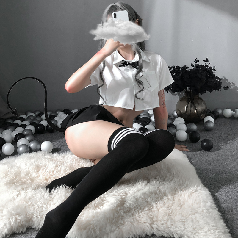 Love Anecdote Lingerie Sexy Adults Cute Pyjamas Women's Fire Horseradis Suit Passion Uniform Seductive Bed Teasing