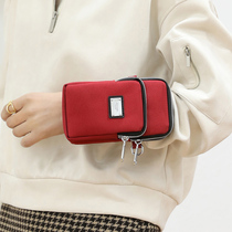 Packet Bag Mobile Phone Wrist Bag Women 2021 New Sport Running Arms Bag Small Bum Bag Mini Skew Satchel Zero Wallet