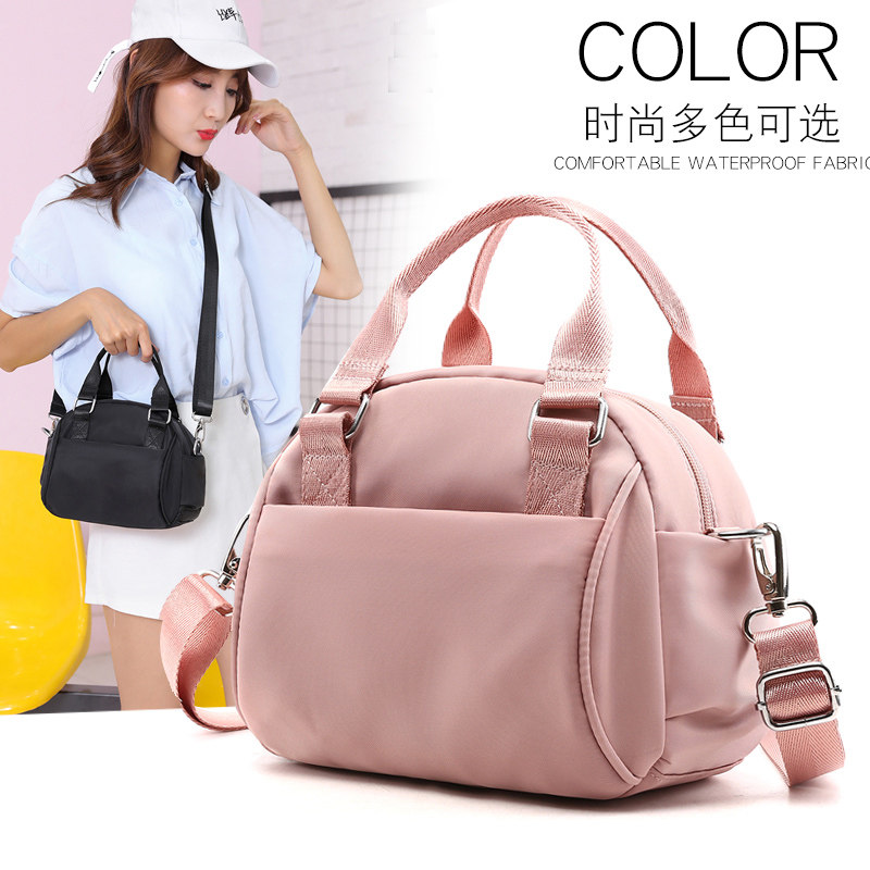 Work canvas carrying bag 2021 new Oxford buns bag Girl Cloth Bag Women Fashion Small Bag 100 Hitched Satchel Bag