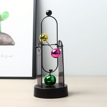 Modern simple Newton chaos pendulum permanent motion instrument ornaments study desktop celestial body swing device birthday gift
