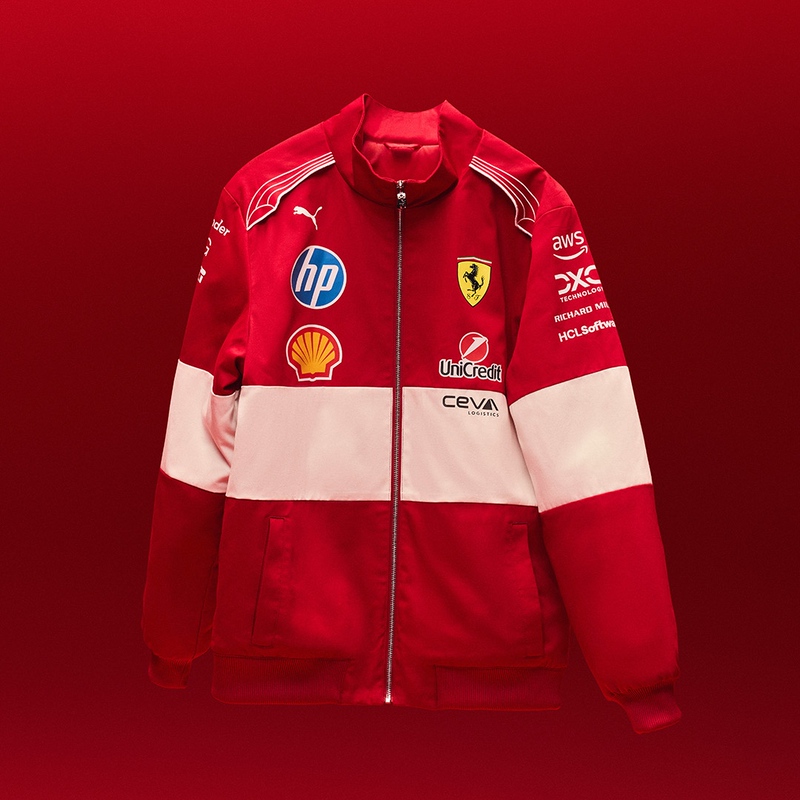 Puma X Ferrari F1 Collaboration Scuderia Ferrari Red Racing Jacket Puma X Ferrari F1 Collaboration Scuderia Ferrari Red Racing Jacket