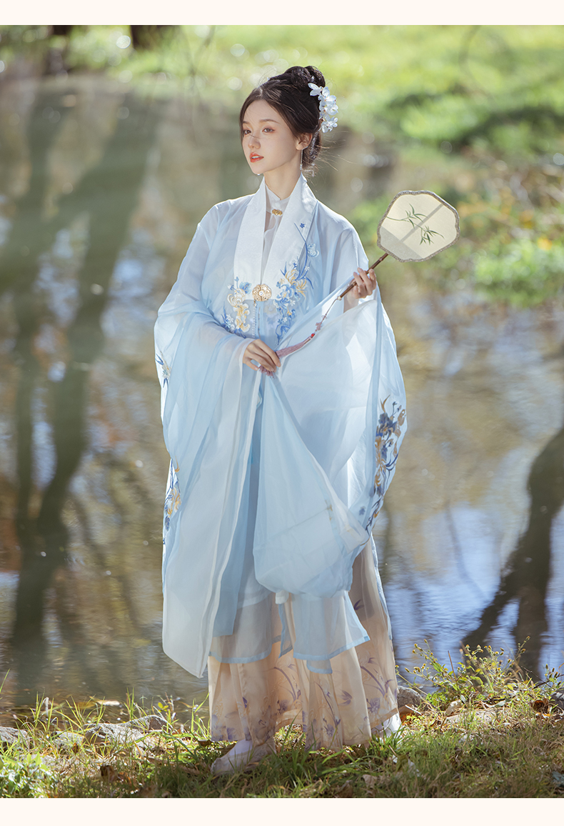 刺繍漢服 中華服 チャイナ服 撮影 演奏会 花火会 パーティー