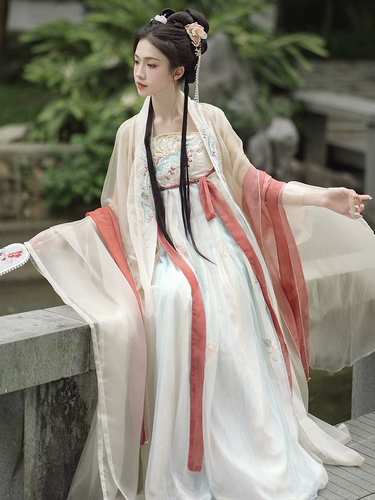 Jade Art [Cherry Basana] Оригинальная юбка для девочек Hanfu