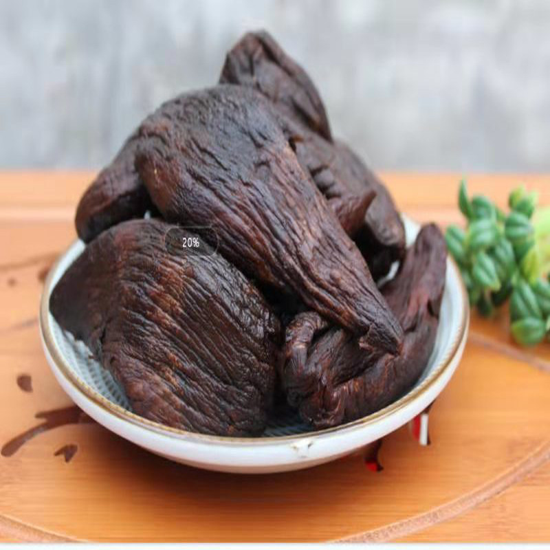 Pizhou specialty black pickles, old pickles, red leaves in snow, handmade farmhouse cooked pickles, vacuum packaging