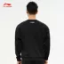 Áo khoác thu đông nhung triều nam hàng hiệu áo len dáng rộng nam 2020 cá tính thời trang dày màu đen sản phẩm mới Li Ning - Thể thao lông cừu / jumper