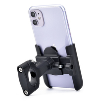 Motorcycle mobile phone holder Electric battery Mountain bike car takeaway rider riding shockproof machine navigation bracket
