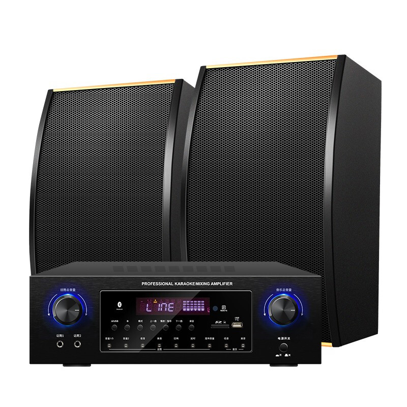 Home KTV audio set conference amplifier professional card package speaker karaoke home