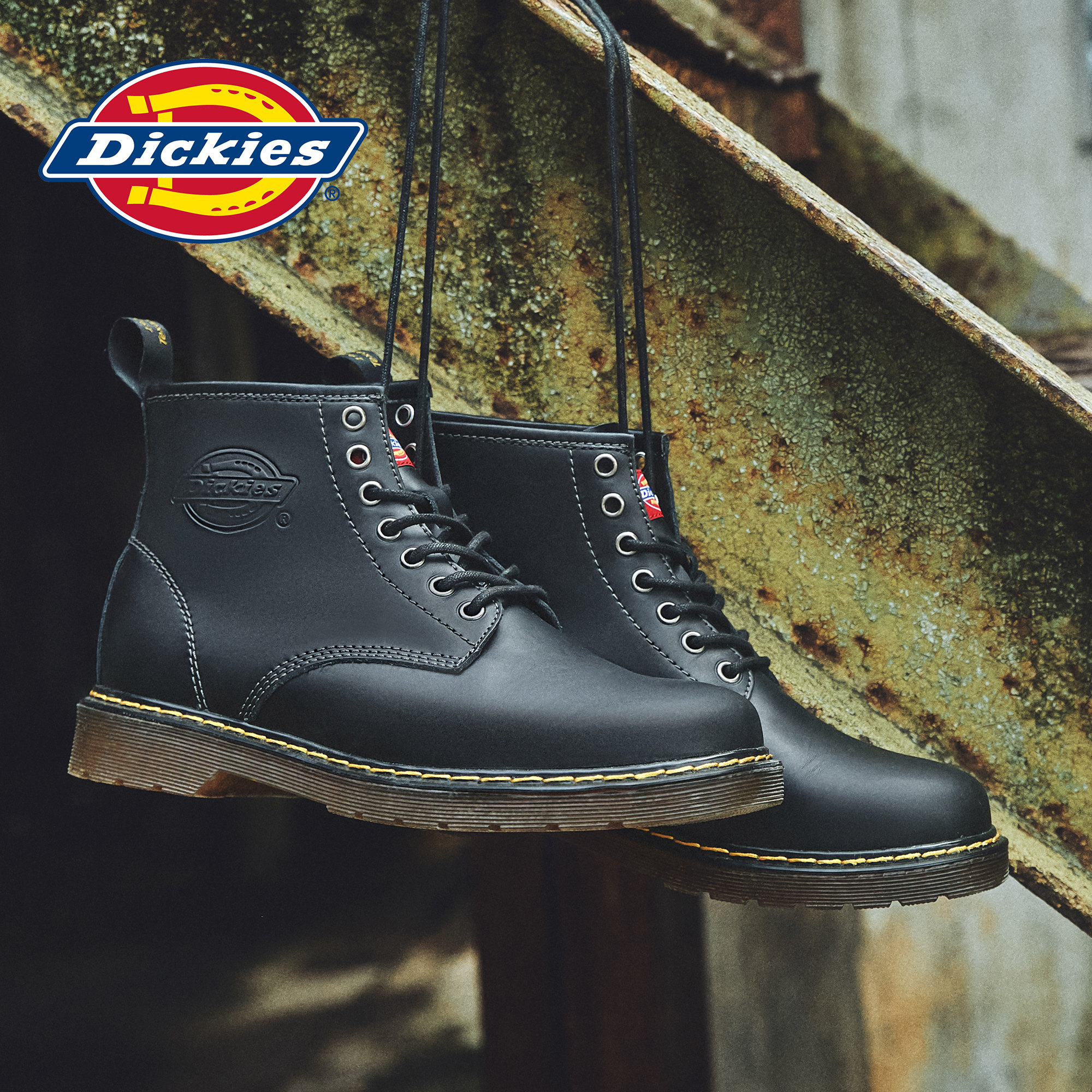 Dickies 帝客 情侣款 真皮马丁靴 天猫优惠券折后¥199包邮(¥499-300)加绒、不加绒35-45码多款可选 Dickies 帝客 情侣款 真皮马丁靴 天猫优惠券折后¥199包邮(¥499-300)加绒、不加绒35-45码多款可选