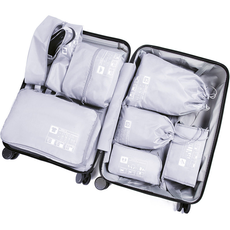 Travel storage bag 7-piece waterproof business travel storage bag shoe bag digital clothing underwear finishing SWJ2338