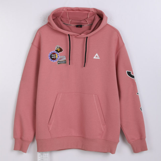 Peak sweatshirt ຜູ້ຊາຍ 2022 ພາກຮຽນ spring ຮູບແບບໃຫມ່ badge hooded pullover ເສື້ອກິລາບາດເຈັບແລະວ່າງ F6221241