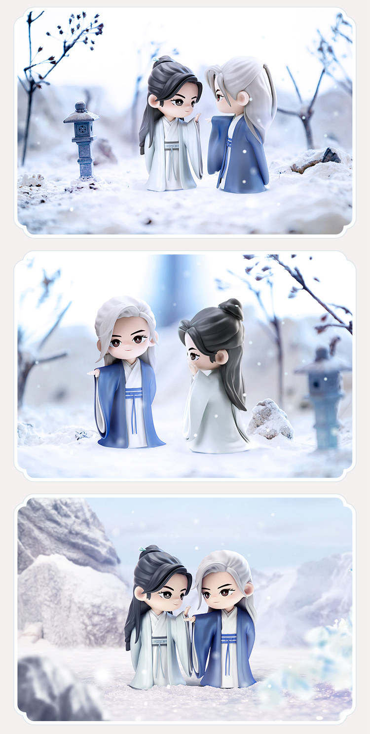 Official WORD OF HONOR Zhou Zishu Wen Kexing PVC Figure Toy Decor