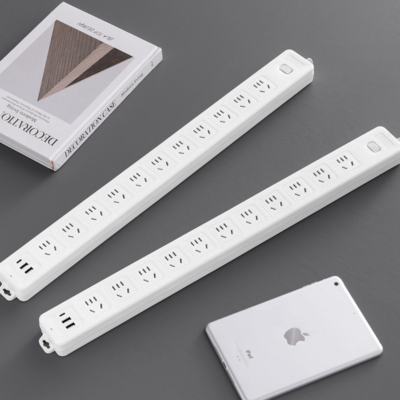 Self-wired for home office cabinet wireless socket panel with multi ...