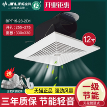 Gold antelope exhaust fan 12 inch kitchen ceiling suction top 10 toilet powerful ventilation exhaust fan BPT15 -23-1D1