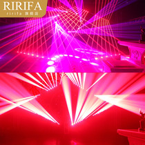 Shaking head eight-eye laser light stage lighting performance Flash Bar laser laser light six-eye full-color beam light