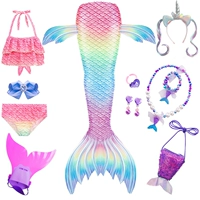 Розовый цвет трех -купюр+набор+нога+полоса волос+аксессуары 2