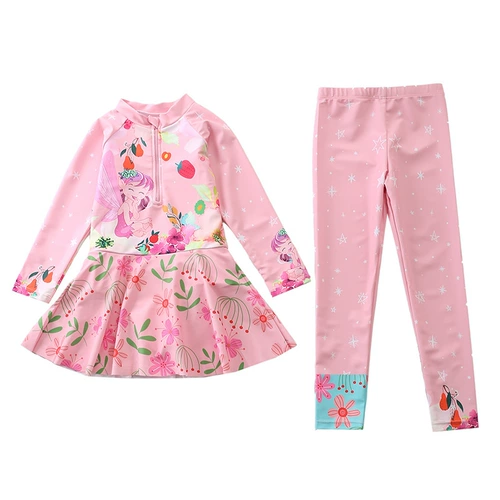 Детские штаны для плавания, лонгслив, быстросохнущий детский купальник, популярно в интернете, в западном стиле