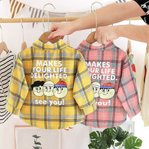 Childrens clothing boys long-sleeved shirts 2022 spring new baby plaid childrens shirts Western style childrens spring and autumn tops