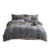 Milk Velvet Four-Piece Bedding Set for Winter, Coral Velvet Double-Sided Flannel Bed Sheet, Duvet Cover, Baby Velvet Three-Piece Bedding Set