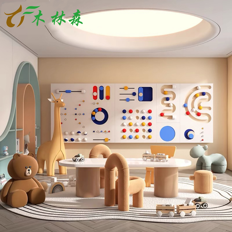 Sales Office Children's Area Table and Chair Set, Mall Early Education Center, Entertainment Venue, Baby Craft Leisure Painting Table Sales Office Children's Area Table and Chair Set, Mall Early Education Center, Entertainment Venue, Baby Craft Leisure Painting Table