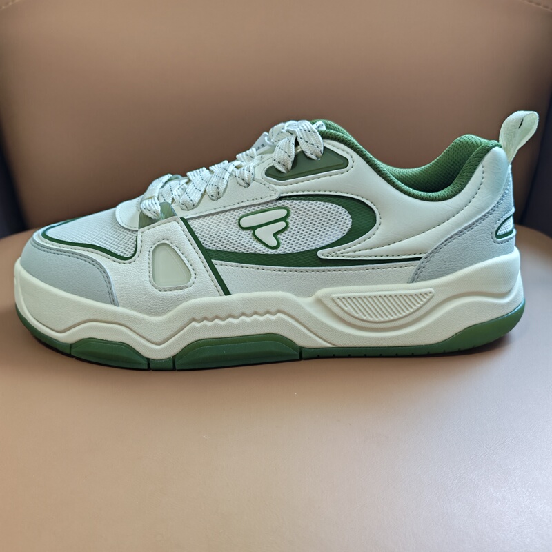 Fila Fusion Trendy Men's Shoes Bank Iii Skateboard Shoes 2025 Summer New Casual Sneakers