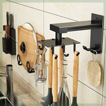 Kaibang MrSong to the United States punch-free kitchen rotating spatula rack 8 hook spoon rack countertop 7