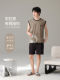 Modal Pajamas for Men, Summer Vest, Shorts, Casual Style, Youth Plus Size Loungewear, Can Be Worn Outside