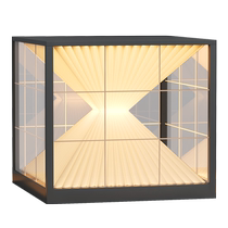 Wall lamp 2023 new solar lamp column head lamp outdoor garden lamp villa door pillar lamp outdoor lamp door lamp