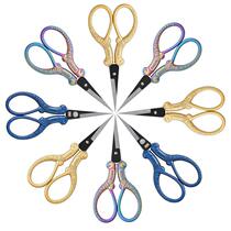 Stainless steel cross-stitch handmade window scissors retro scissors household scissors wool embroidery scissors handmade student office scissors