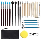 (Трансграничная торговля), глина, комплект, резной силиконовый фондан, 25 шт