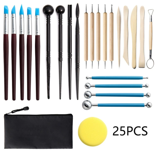 (Трансграничная торговля), глина, комплект, резной силиконовый фондан, 25 шт