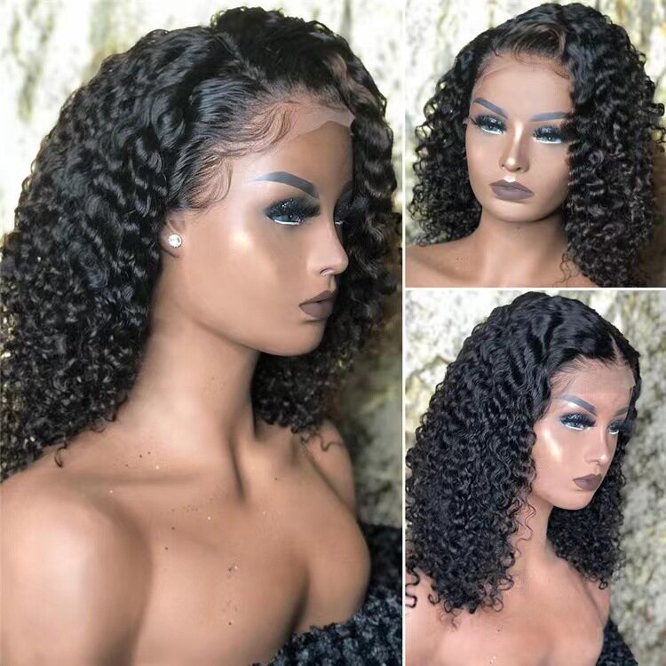 Yoofe Wigs Human Hair,European and American Wig Women African