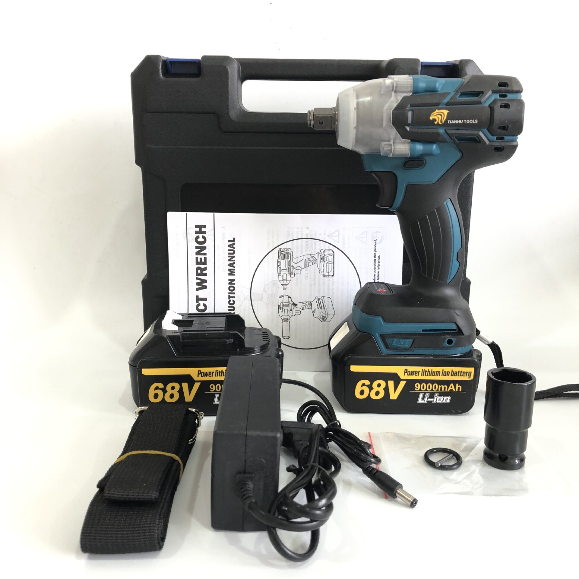 Electric screwdriver charging lithium electric wrench brushless lithium electric shock wrench charging driver machine electric screw screwdriver pneumatic wrench