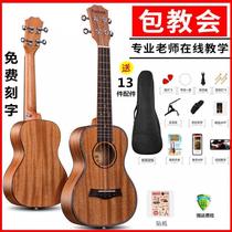 Jukrieri enfant placage 21 pouces débutant élève adulte féminin 23 pouces Ukrili petite guitare 26 pouces