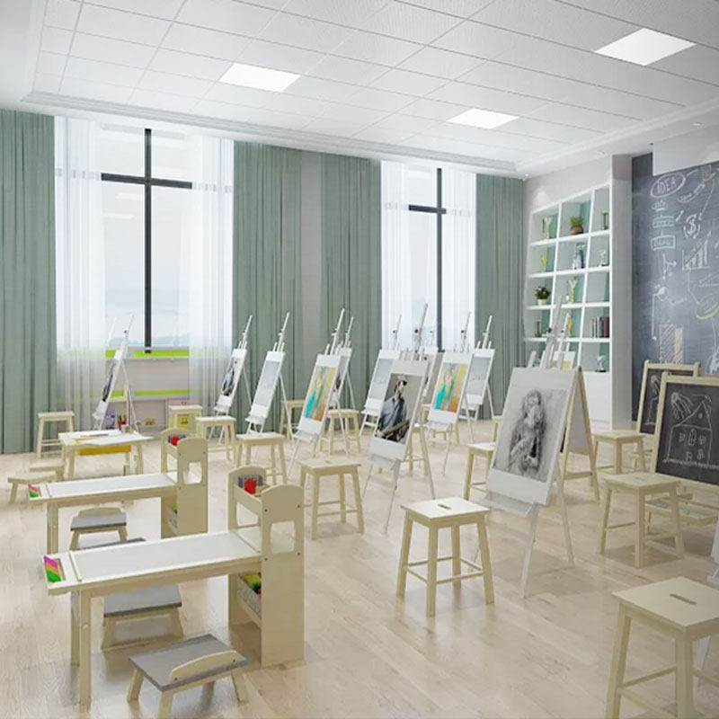 Kindergarten Art Room Desk Art Desk Art Desk Art Desk Art Desk Art Desk Facility Bookcabinet